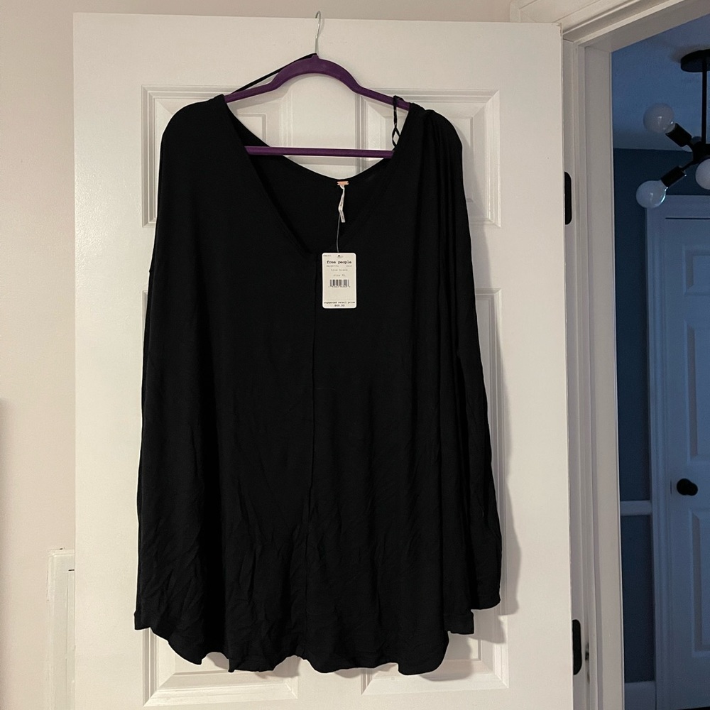 Free people oversized tunic long sleeve NWT